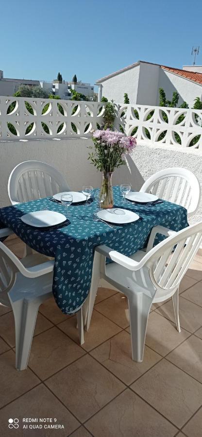 Charmant 2 pièces avec terrasse en bord de mer Leucate Extérieur photo